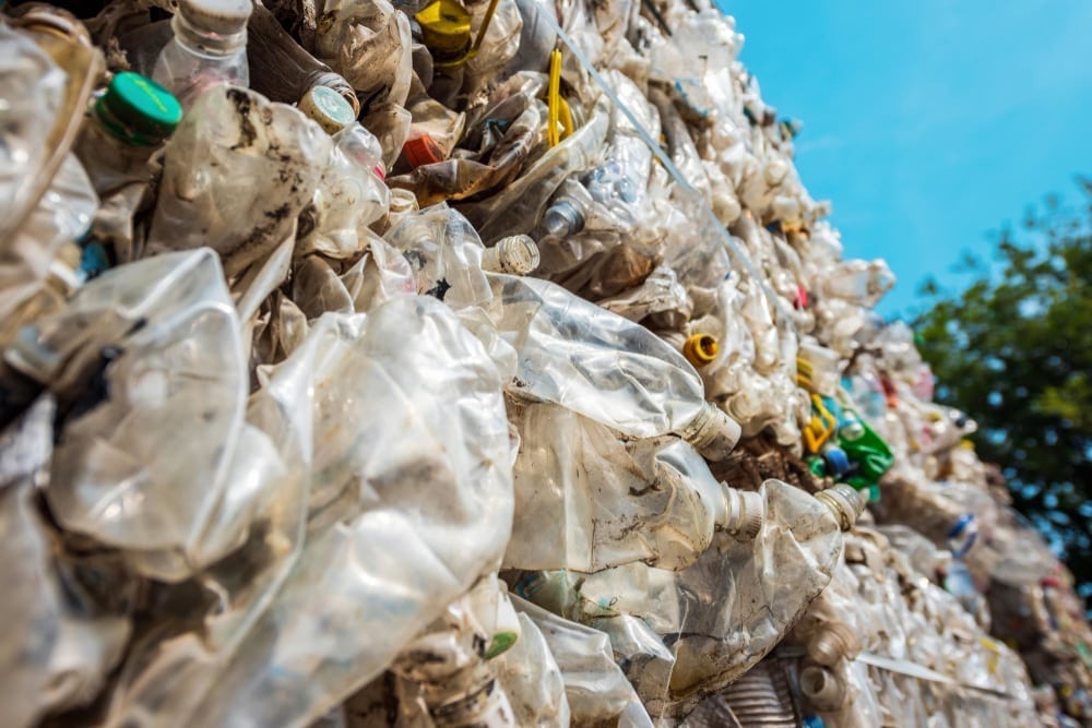 Plastic waste recycling